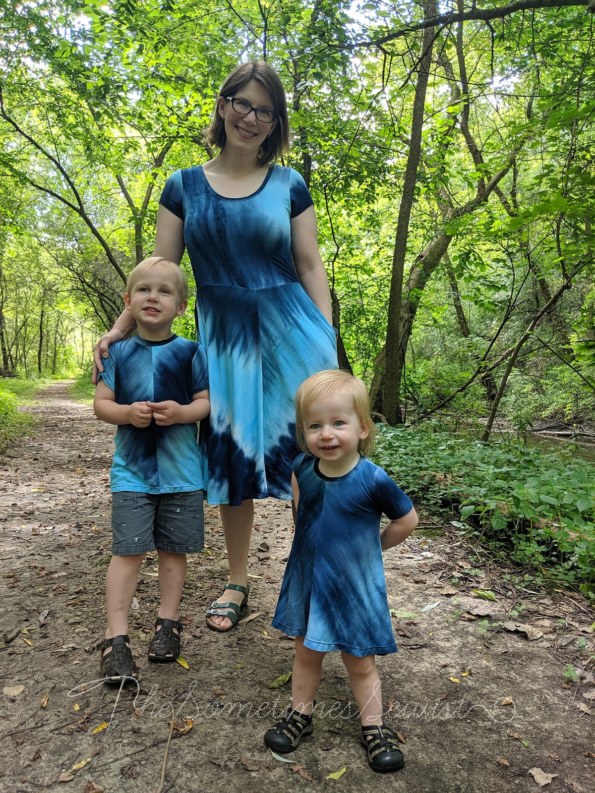 Made by a Fabricista: Mama and Me Tie Dye