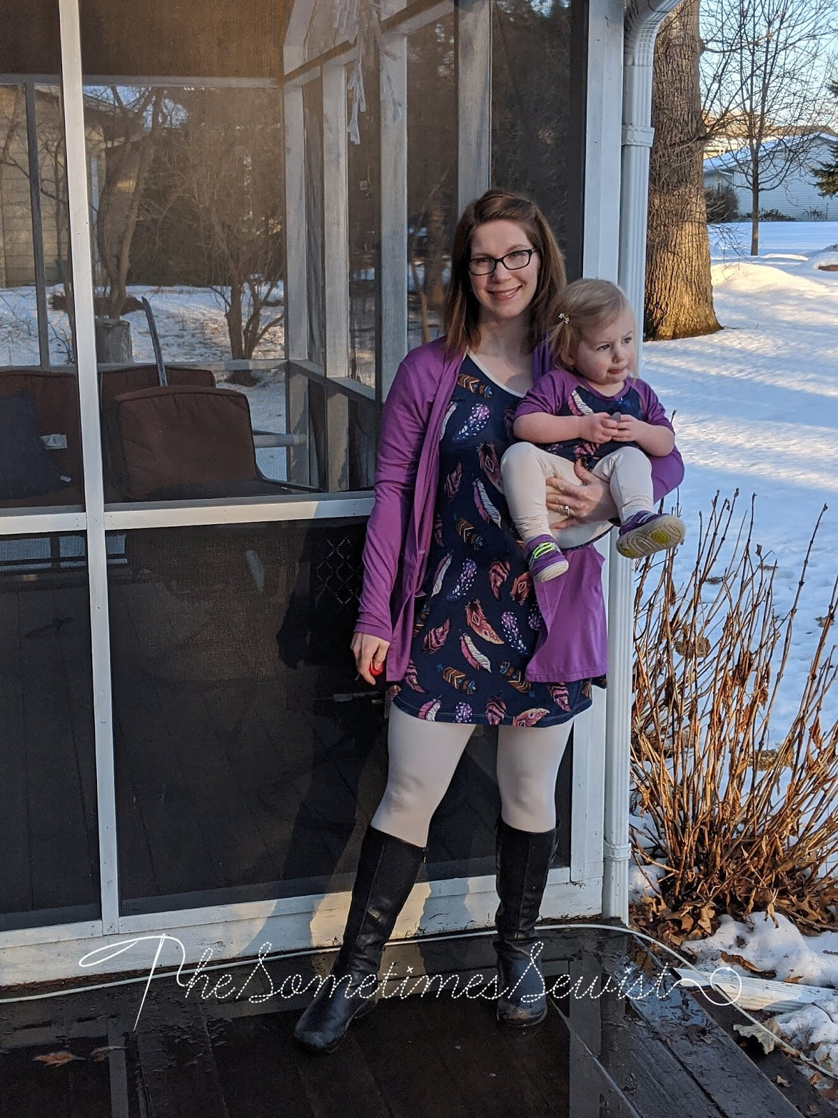 Made by a Fabricista: Mama and Me Knits
