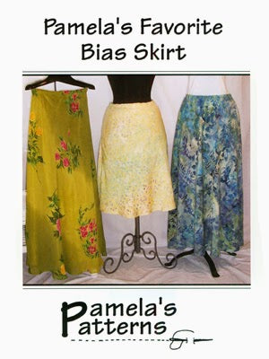 Made by a Fabricista: Pamela's Patterns Favorite Bias Skirt