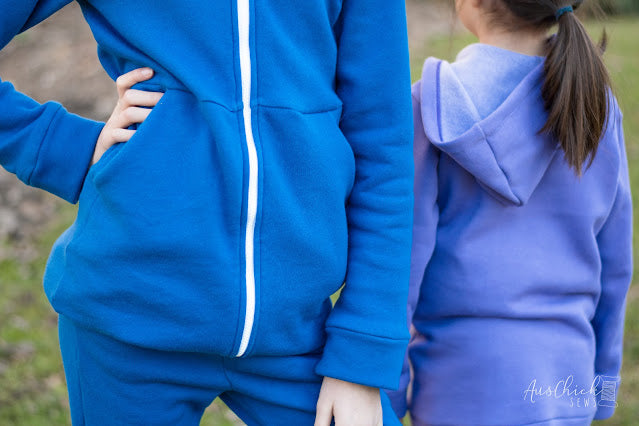 Made by a Fabricista: Let’s Get Moving! Tracksuits for my Girls