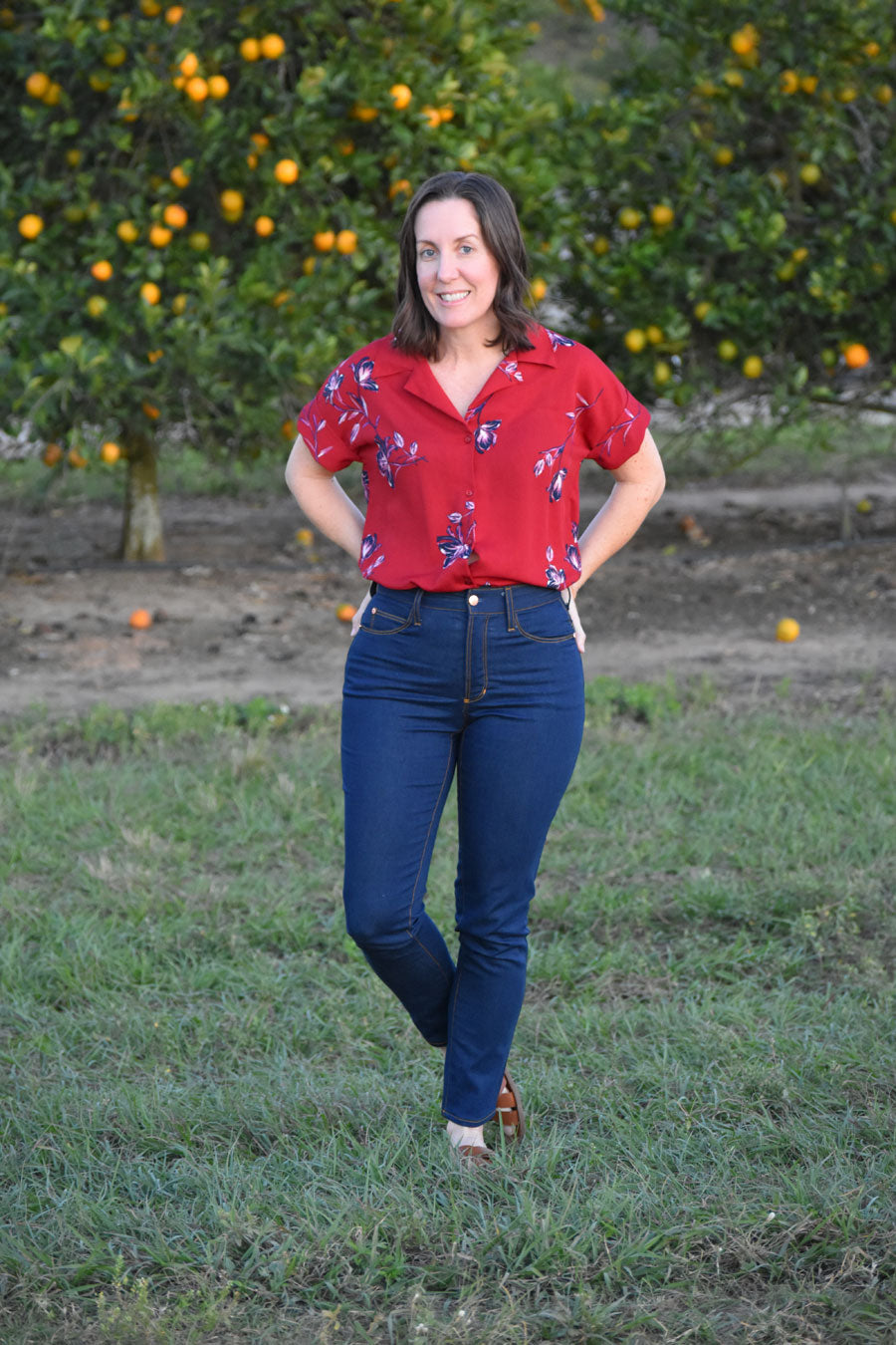 Made by a Fabricista: Ginger Jeans and Willamette Shirt
