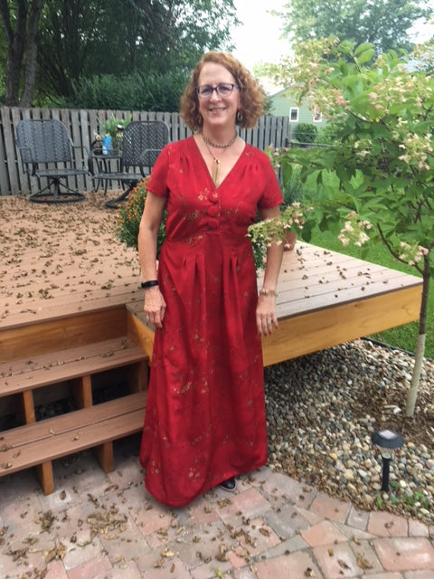 Made by a Fabricista: Starting off fall with RED!