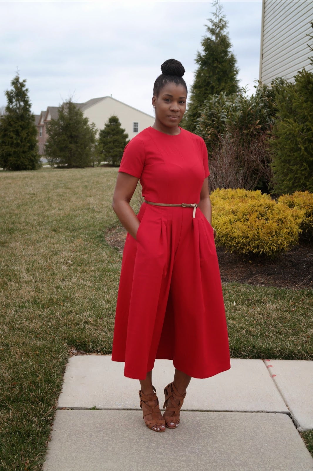 Made by a Fabricista: Sew Red - Vogue 9075