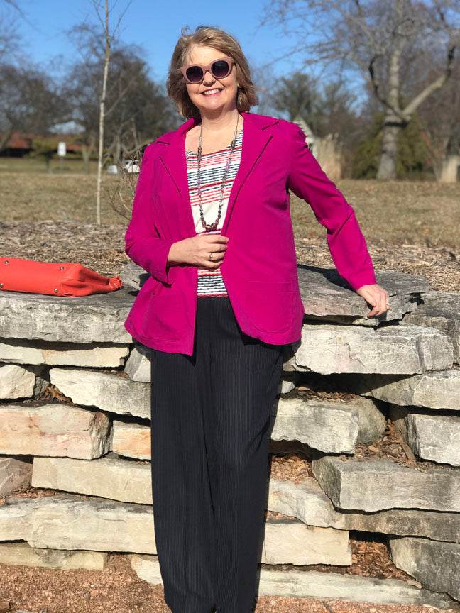 Made by a Fabricista: A Non-Stuffy Suit