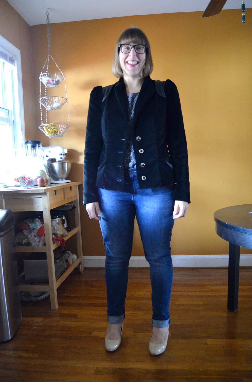 Made By A Fabricista: A Velveteen Blazer