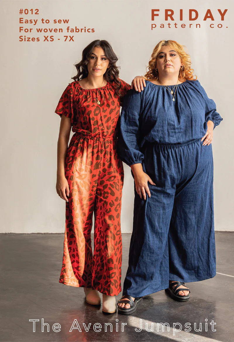 Friday Pattern Co - The Avenir Jumpsuit - Size XS-7X – Fabric Mart