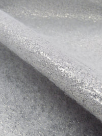 White/Silver Polyester/Metalized Polypropylene Insulated Fleece - Pellon - 45W