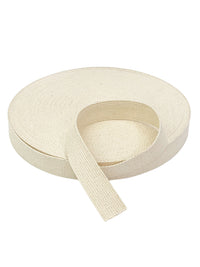 1 1/2" Wide Natural 100% Cotton Webbing