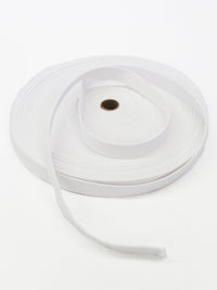 1" Wide White 100% Cotton Webbing