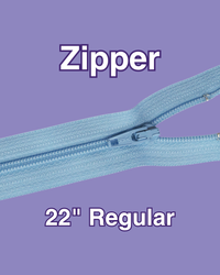 22" Regular Zipper