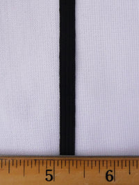 1/4" Wide Black Elastic