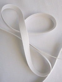 1/2" Wide White Elastic