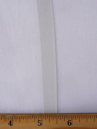 1/2" Wide White Elastic