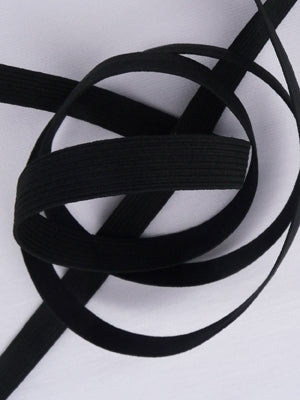 1/2" Wide Black Elastic
