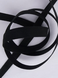 1/2" Wide Black Elastic