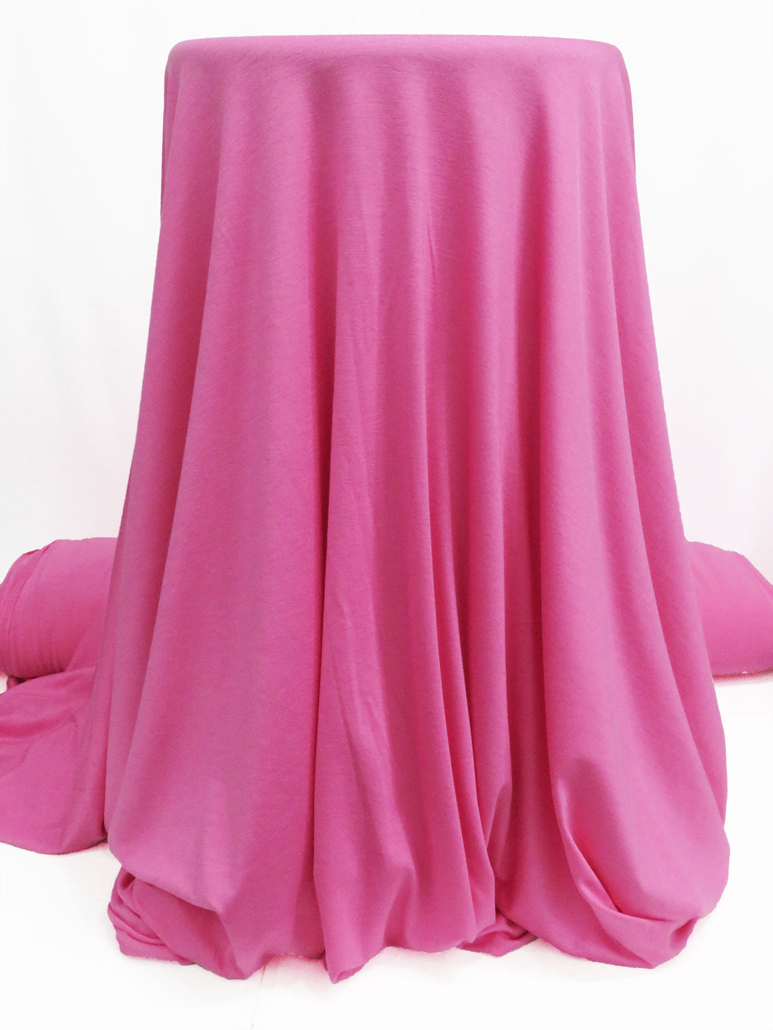 Hot Pink Rayon/Lycra Jersey Knit 64W