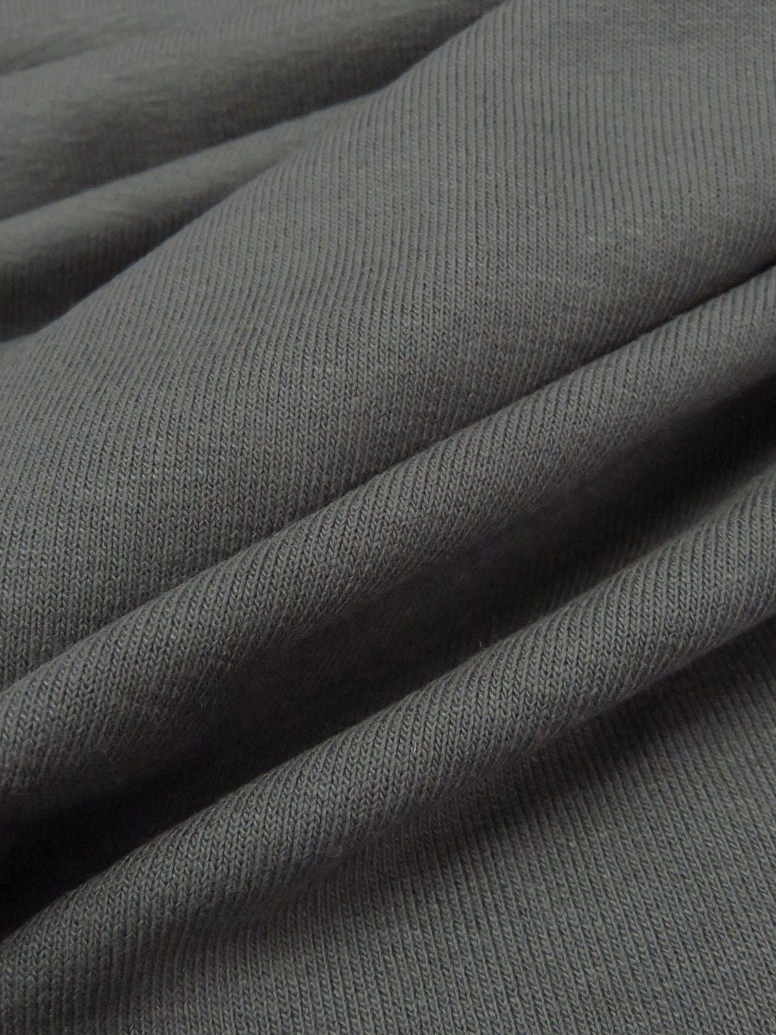 Steel Gray Rayon/Lycra Jersey Knit 64W