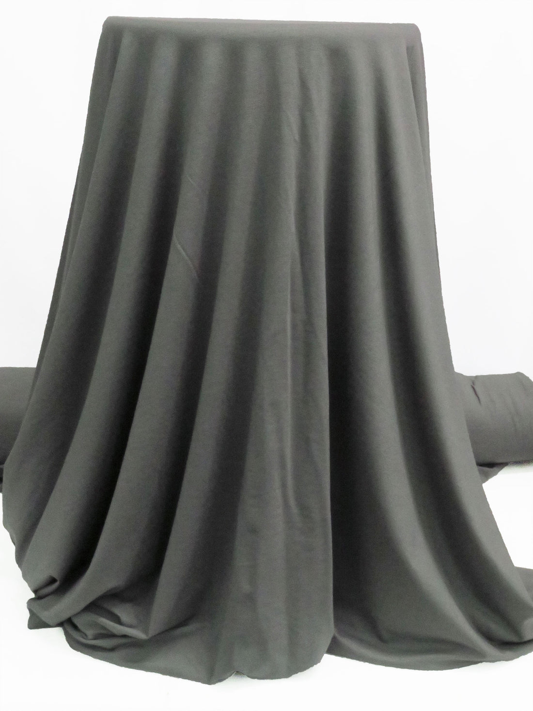 Steel Gray Rayon/Lycra Jersey Knit 64W