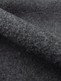 Iron Gray 100% Polyester Plush Fleece 56W