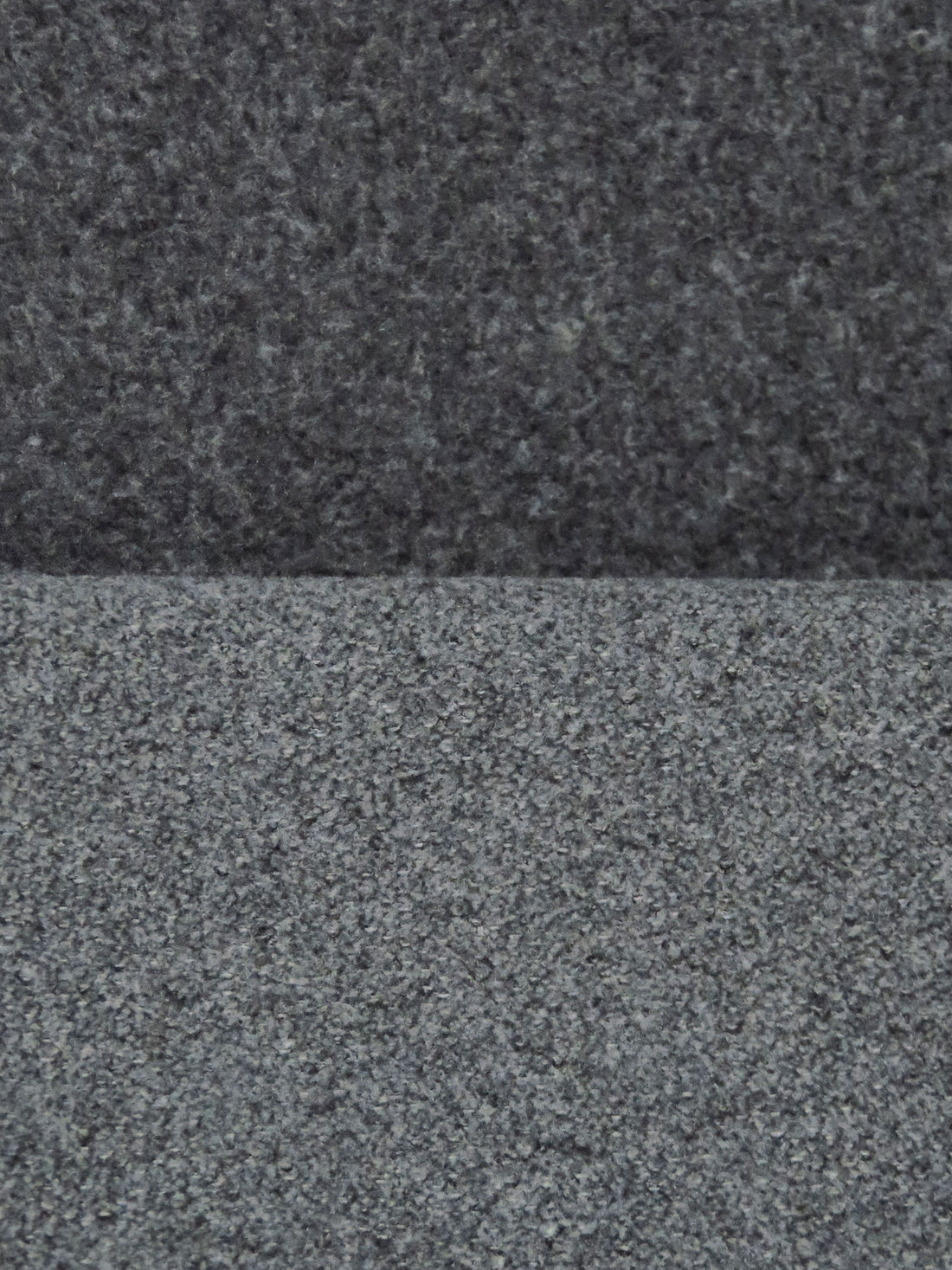 Iron Gray 100% Polyester Plush Fleece 56W