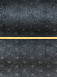 Slate Gray/Black/Silver Polyester/Lycra Sparkle Dot Sheer Knit 56W