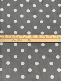 Black/White 100% Nylon Polka Dot Mesh Netting 58W