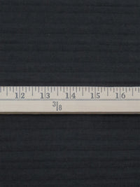 Crow Black Polyester/Lycra Pleated ITY Knit - Famous Dress Designer - 56W