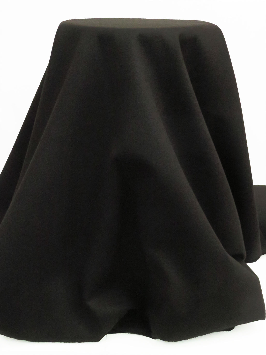 Cauldron Black 100% Polyester Plush Coating - Imported From Japan By Robert Kaufman - 58W