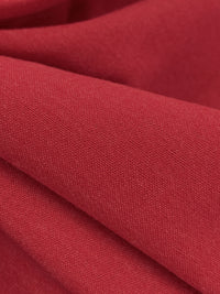 Cardinal Red Polyester/Rayon/Lycra Plainweave Stretch Suiting 58W