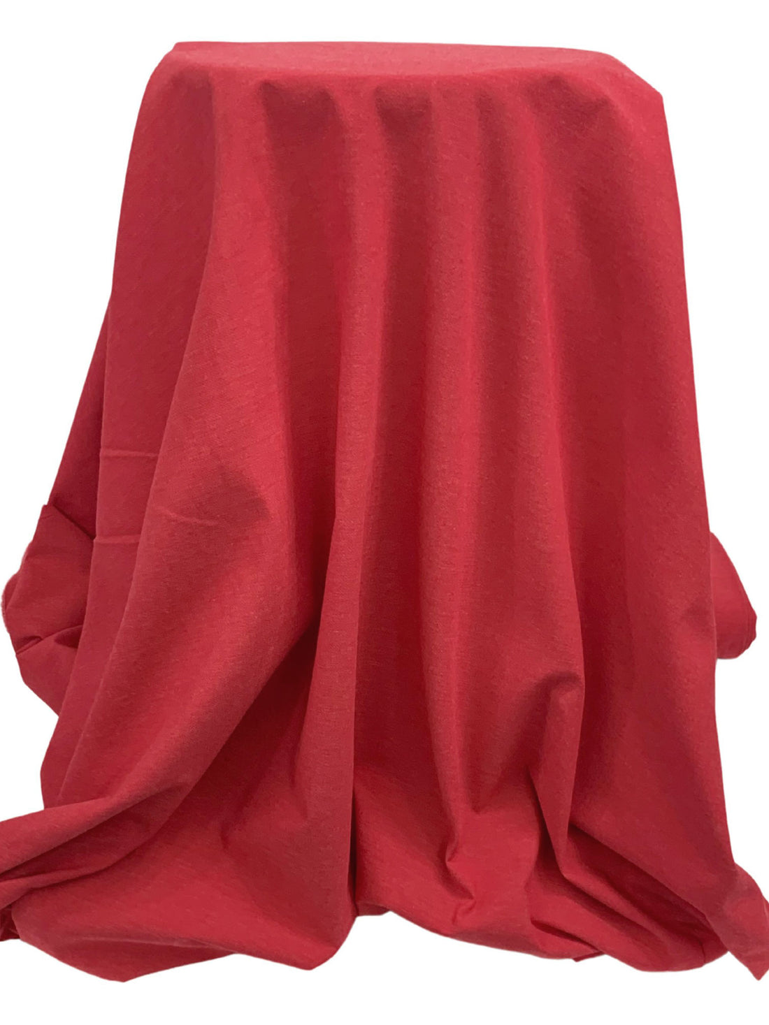 Cardinal Red Polyester/Rayon/Lycra Plainweave Stretch Suiting 58W