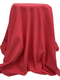 Cardinal Red Polyester/Rayon/Lycra Plainweave Stretch Suiting 58W