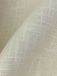 Natural Linen/Viscose Hopsack Linen 52W