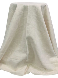 Natural Linen/Viscose Hopsack Linen 52W