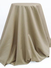 Ecru Beige Cotton/Polyester Twill Shirting 58W