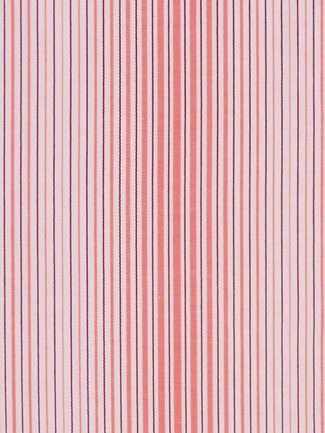 Flamingo/Cherry Pink/Silver/Dark Cabernet Cotton/Polyester Vertical Gradient Stripe Shirting 60W