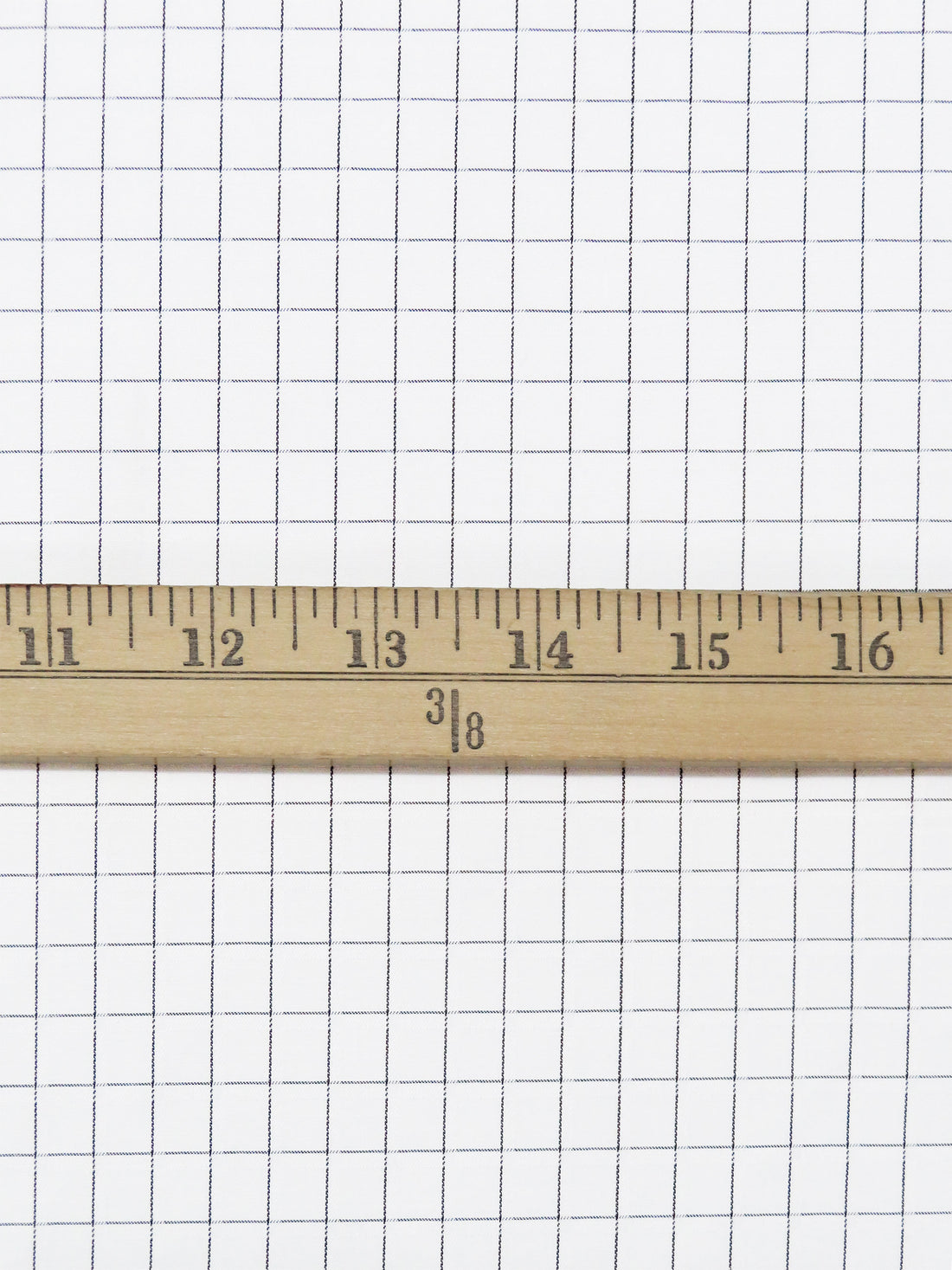 White/Black Cotton/Polyester Novelty Weave Windowpane Shirting 58W