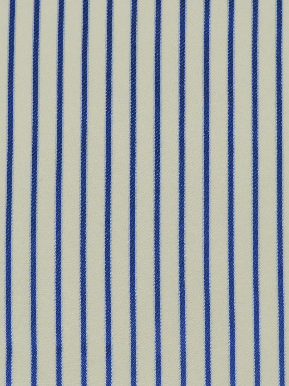 Pale Banana Yellow/Sapphire/Powder Blue Cotton/Polyester Vertical Stripe Shirting 58W