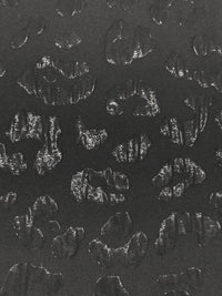 Muted Black 100% Polyester Animal Jacquard 60W