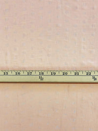 Apricot 100% Polyester Jacquard Dot Crepe Chiffon 58W