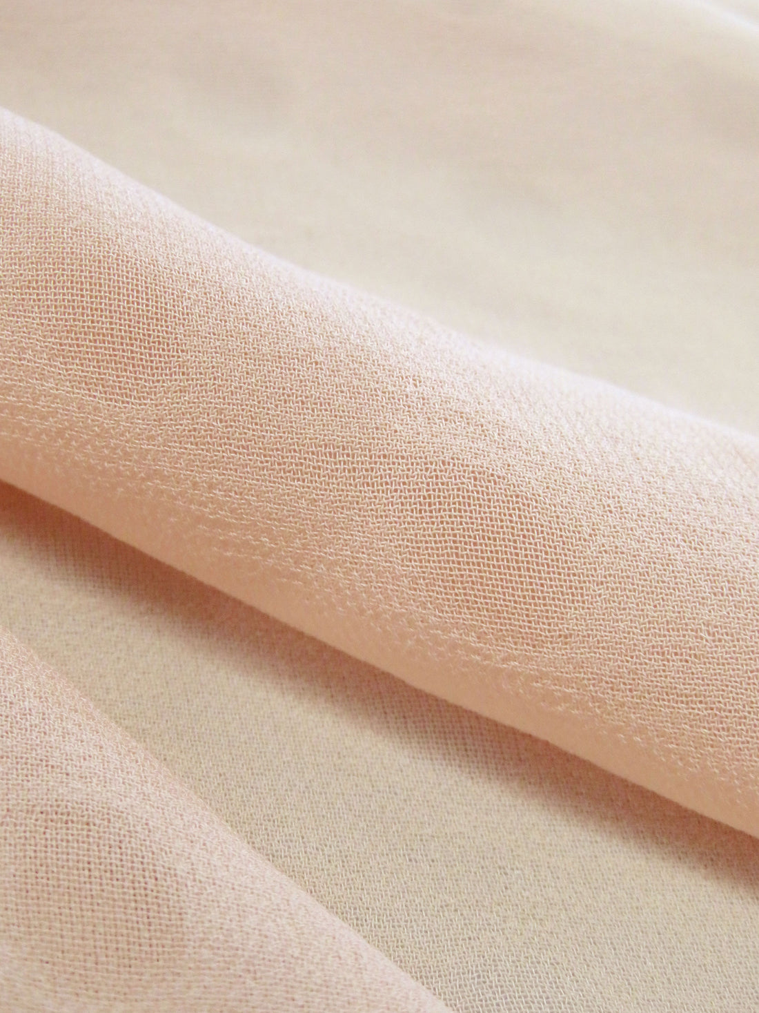 Apricot 100% Polyester Jacquard Dot Crepe Chiffon 58W