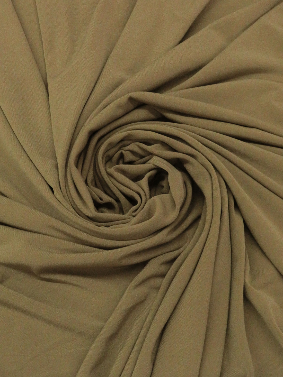 Peanut Brown Polyester/Lycra ITY Knit - WHBM - 56W