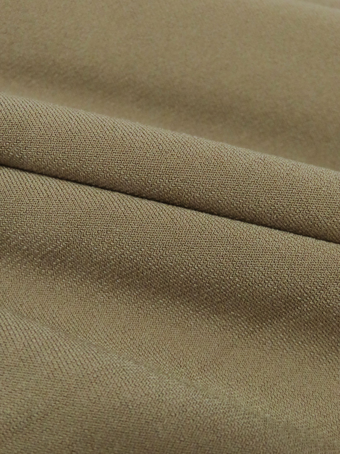 Peanut Brown Polyester/Lycra ITY Knit - WHBM - 56W