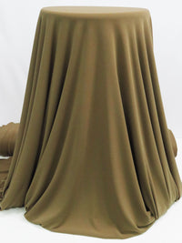 Peanut Brown Polyester/Lycra ITY Knit - WHBM - 56W
