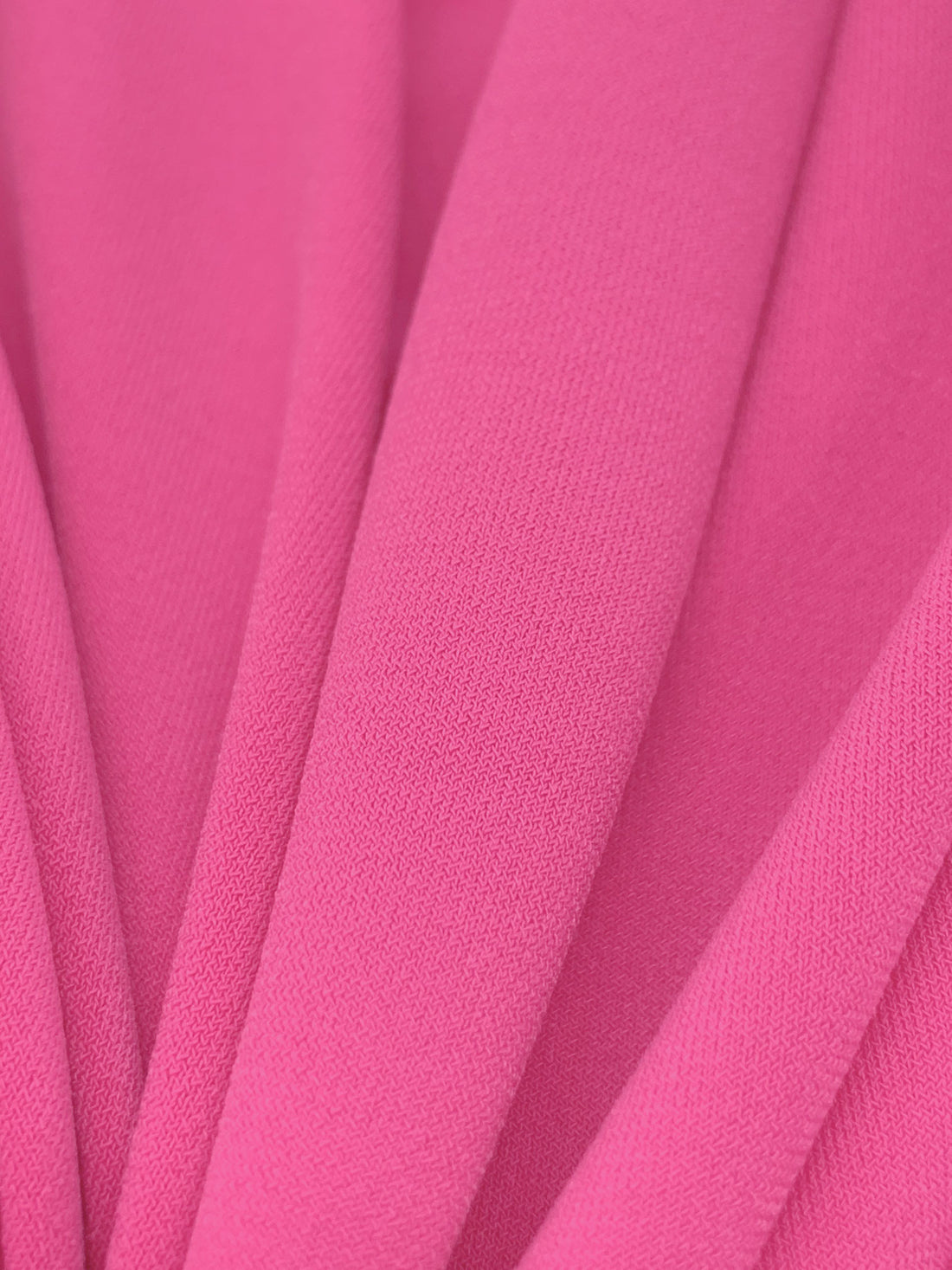 Brilliant Rose Pink Polyester/Lycra ITY Knit - WHBM - 58W