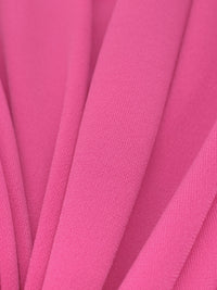 Brilliant Rose Pink Polyester/Lycra ITY Knit - WHBM - 58W
