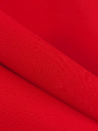Fire Engine Red Polyester/Lycra Scuba Knit - NY Designer - 50W