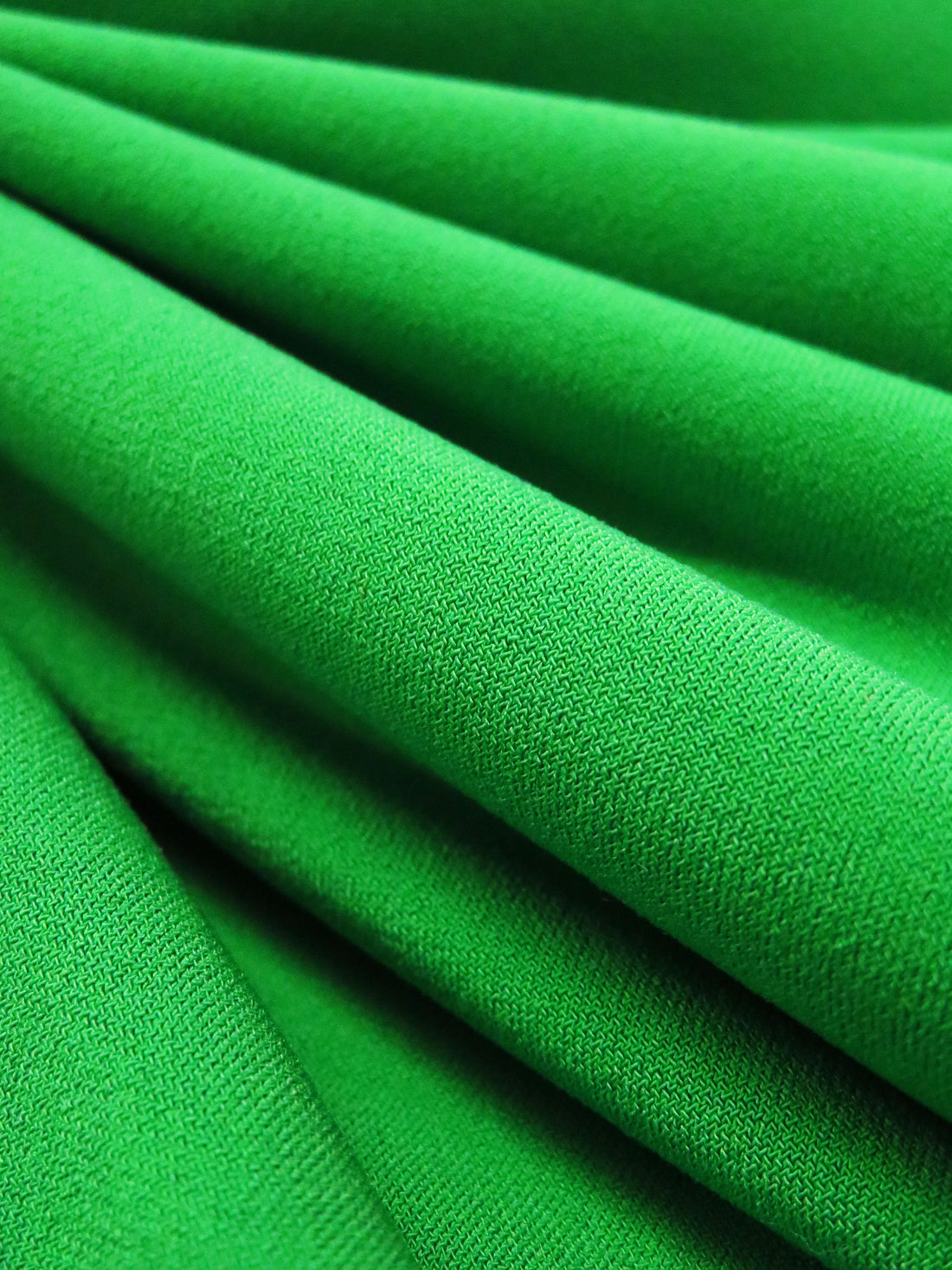 India Green Polyester/Spandex ITY Knit - WHBM - 56W