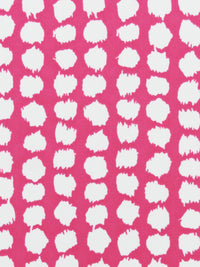 Hot Rose Pink/White Polyester/Lycra Paint Blotches Print ITY Knit - NY Designer - 56W