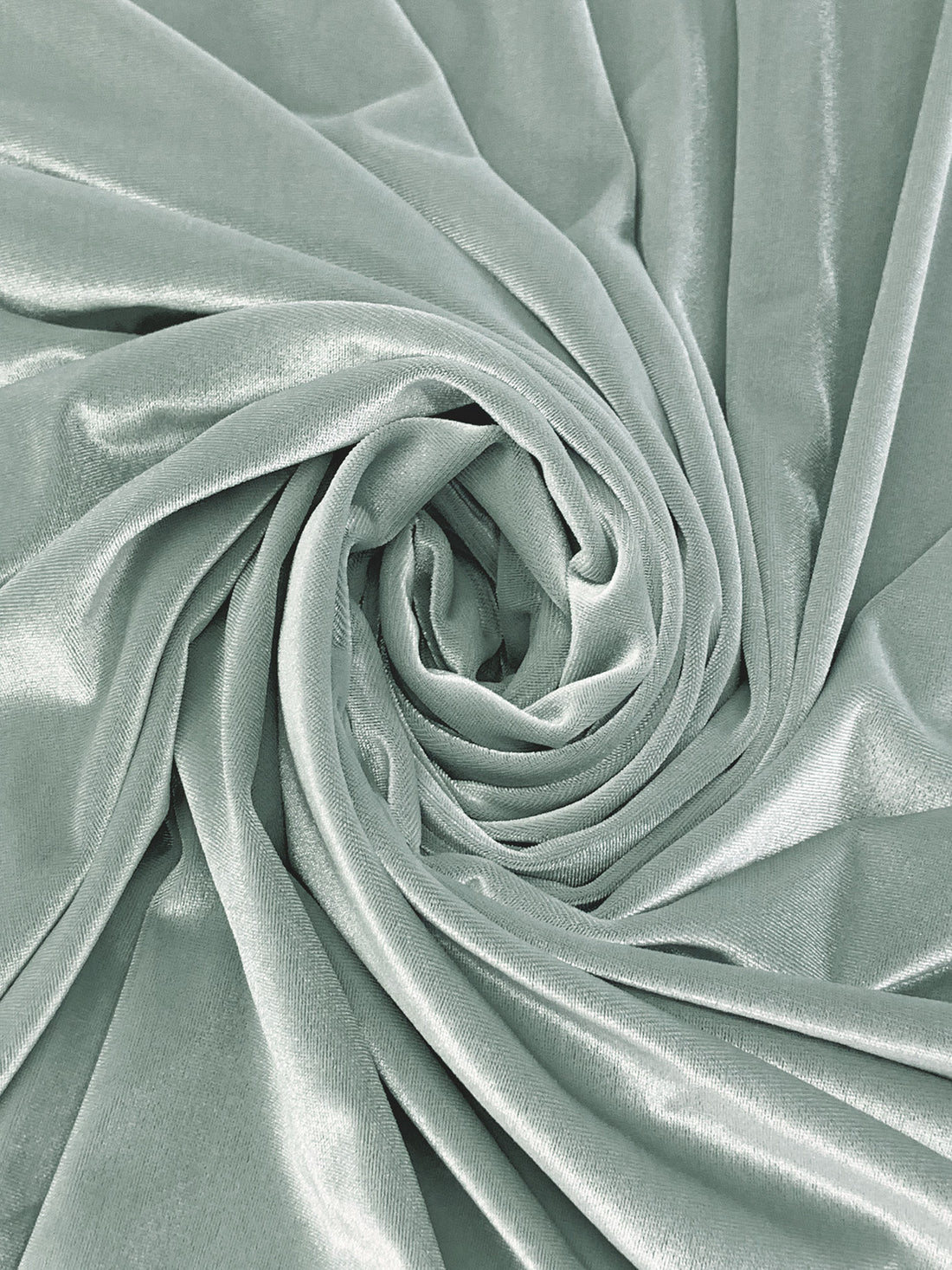 Silver Sand Polyester/Lycra Stretch Velvet Knit - NY Designer - 52W