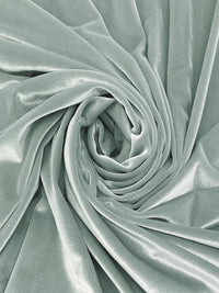 Silver Sand Polyester/Lycra Stretch Velvet Knit - NY Designer - 52W